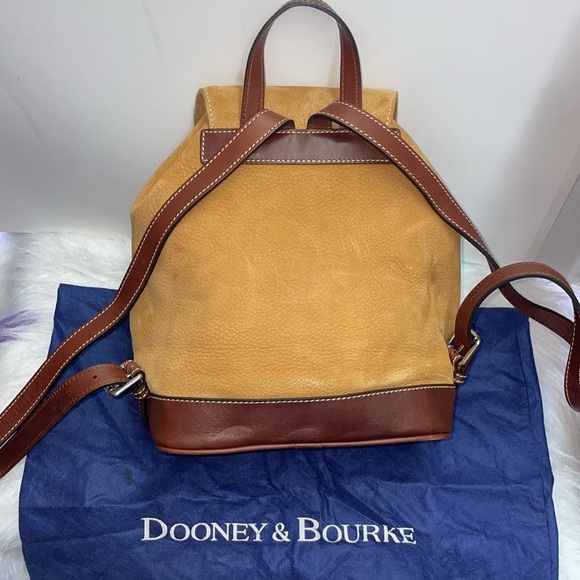 Dooney & Bourke Medium Nubuck Drawstring Backpack - Picture 2 of 16